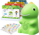 Dinosaur Talking Pen with Phonics Cards, Montessori Toys for Toddlers, Autism Sensory Interactive Toys, Educational Birthday ABC 123 Learning Set, 73PCS Flash Cards & 6 Stickers by TinyTreasures Baby Boutique