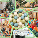 GOGOSO Balls for Ball Pit - Plastic Ball for Toddlers 1-3, Baby Kids Ball Pool Decoration,Creamy Green+Creamy Blue+ Soft White,200pcs by TinyTreasures Baby Boutique