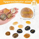 40 Pieces Engraved Inspirational Stones Different Words Encouragement Stones Motivational Gifts Garden Rocks with Words Positive Rocks for Friends Family as Christmas Thanksgiving Gift by GreenHaven Gardens