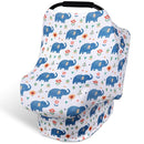 Rquite All-in-1 Car Seat Cover Baby, Carseat Covers for Girl Boy, Stretchy Soft Infant Car Seat Cover, Multi-use Baby Carrier Cover, Car Seat Canopy, Stroller Sun Shade, Nursing Breastfeeding Cover by TinyTreasures Baby Boutique