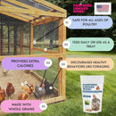 Pampered Chicken Mama Backyard Feed - Premium Scratch Treat - High Protein & Calcium All-Natural Grower Feed Supplies for Laying Chickens (2.5 Pounds) by GreenHaven Gardens