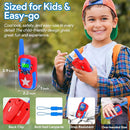 Vvinca Walkie Talkies for Kids Rechargeable, Spider Toys for Ages 3 4 5 6 7 8 9 10 Boys Girls Christmas Birthday Gifts for 3-12 Year Old, 2 Way Radio 22 CH VOX Long Range Walkie Talkie with Flashlight by TinyTreasures Baby Boutique
