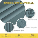 NICETOWN Greyish Blue Doorway Curtains for Bedroom 78 inch Length, Grommet Privacy Light & Sound Reducing Room Darkening Window Treatments for Living Room, 2 Panels, W52 x L78 by TinyTreasures Baby Boutique