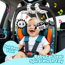 Black and White High Contrast Baby Toys - Sensory Infant Hanging Carseat & Stroller Toy for Newborns 0-6,6-12Months Perfect Easter Birthday & Baby Shower for Babies Boys Girls by TinyTreasures Baby Boutique