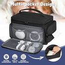 Breast Pump Bag for Spectra S1 S2, Pumping Bag with Waterproof Mat for Pumps Accessories, Portable Pump Carrying Case for Work, Travel and Family Use, Black by TinyTreasures Baby Boutique