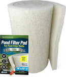 Aquatic Experts Classic Koi Pond Filter Pad FINE - White Bulk Roll Pond Filter Media, Ultra-Durable Pond Filters for Outdoor Ponds, Reusable Fish Pond Filter Material, USA, (3/4" - 1" x 18" x 72") by GreenHaven Gardens