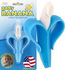 Baby Banana - Blue Banana Toothbrush, Training Teether Tooth Brush for Infant, Baby, and Toddler by TinyTreasures Baby Boutique