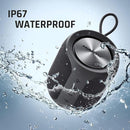 MIATONE QBOX - 16W Bluetooth Speaker IP67 Waterproof Speaker with Deep Bass, Portable Speakers for Beach Camping Accessories, Gifts for Men Fathers Him - Black by TinyTreasures Baby Boutique
