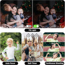 Digital Camera, FHD 4K 44MP Digital Camera, 16X Digital Zoom, Digital Point and Shoot Camera with 3-LED Fill Lights, 64GB SD Card, Compact Camera for Kids Teen Boys Girls, Cream by TinyTreasures Baby Boutique