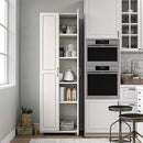 SystemBuild Evolution Kendall 24" Utility Storage Cabinet - White by CozyNest Decor