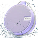 INSMY C12 IPX7 Waterproof Shower Bluetooth Speaker, Portable Small Speaker, Speakers Bluetooth Wireless Loud Clear Sound Support TF Card Suction Cup for Kayak Canoe Beach Gift (Purple) by TinyTreasures Baby Boutique