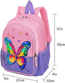 12 Inch Kids Toddler Preschool Travel Backpack Cute Cartoon Daypack by TinyTreasures Baby Boutique
