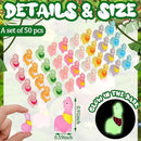 Poen 50 Pcs Resin Miniature Alpaca Figurines Glow in Dark Luminous Mini Animals Alpaca Llama for Garden Landscape Aquarium Dollhouse Decor(Cute Style) by GreenHaven Gardens