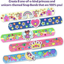 Skillmatics Craft Activity - Snap Bandz, Unicorns & Princesses, DIY Art & Craft Activity, Mess-Free, Creative Kit, 8 Bands (8.6"), Gifts for Girls & Boys Ages 4, 5, 6, 7, 8, 9, 10 by TinyTreasures Baby Boutique