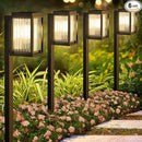 Solar Lights Outdoor Pathway 6 Pack, Solar Pathway Lights Outdoor 24" Tall Bright Auto On/Off Waterproof Garden Landscape Lighting for Path, Yard, Walkway, Driveway, Outside Decor Father's Day by CozyNest Decor