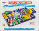 Snap Circuits 203 Electronics Exploration Kit | Over 200 STEM Projects | Full Color Project Manual | 42 Snap Modules | Unlimited Fun by TinyTreasures Baby Boutique