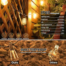 Outdoor String Lights Waterproof, 300FT Patio Lights with 146 Shatterproof ST38 Globe Bulbs(6 Spare), Connectable Dimmable LED Hanging String Lights for Outside Backyard Porch Balcony(150FT x 2) by GreenHaven Gardens