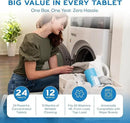 Clyrio Washing Machine Cleaner, 1-Year Supply of Washing Machine Cleaning Tablets, Great for Freshening Top and Front Loaders, 24 Concentrated Tablets by CozyNest Decor