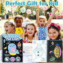 FUNNYB&G Foil Art Craft Activity for Kids - Gift for Girls Boys Crafts for Kids Fun Art Supplies DIY Creative Travel Toy, Birthday Gift Party Favor Toys for Girls Boys 4 5 6 7 8 9 Years Old(Ocean) by TinyTreasures Baby Boutique