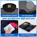 Kids Electronic Dance Pad with Light-up 6-Button & Wireless Bluetooth, Music Dance Game Mat with Built-in Music 9 Levels and 3 Modes, Birthday Gifts, Toys for Girls Ages 4-8, 8-12 by TinyTreasures Baby Boutique