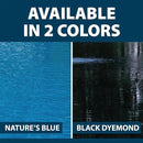 Airmax Black DyeMond Pond Dye Packets Natural Water Colorant for Ponds, Beneficial UV Blocking Color Concentrate, Fish, Bird & Animal Safe, 16 Packet by GreenHaven Gardens