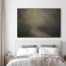 SIGNWIN 46"x72" Extra Large Framed Wall Art Muted Forest Path Soft Misty Woodland Scene Illustration for Home Living Room Bedroom Decor (Frame Assembly Required) by CozyNest Decor