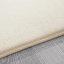BALAPET Thick Memory Foam 71x59 Play Mat for Playpen, Super Soft Velvet Portable Baby Playpen Mat for Kids Toddler Crawling and Play, Non-Slip Bottom Playmat, Cream by TinyTreasures Baby Boutique