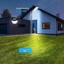 2025 New Solar Street Lights Outdoor Waterproof 6500K 20000LM 5730 LEDs Solar Parking Lot Lights Dusk to Dawn Flood Light Motion Sensor and Remote Control for Area Lighting Yard, 2 Pack by GreenHaven Gardens