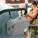 Accmor Stroller Organizer, Universal Stroller Organizer with Insulated Cup Holder Pocket, Dual Purpose Large Capacity Stroller Bag Caddy, Stroller Accessories Fits for Uppababy, Doona, Nuna Strollers by TinyTreasures Baby Boutique