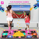 FWFX Dance Mat for Kids & Adults, Wireless Electronic Music Dancing Game for TV, 2-Player Video Game, Active Indoor Games for Family Parties & Basement Fun - Birthday for Boys, Girls by TinyTreasures Baby Boutique