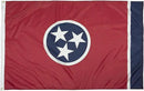 FlagSource Tennessee Nylon State Flag, Made in the USA, 4x6' by GreenHaven Gardens