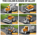 Toddler Boys Construction Truck Vehicle Toy Set with Play Mat and Die-Cast Toy Car, Transport Carrier Truck for Kids 3-5, Birthday Gifts Toys for 3-8 Year Old Boys by TinyTreasures Baby Boutique