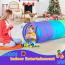 Moncoland Kids Play Tunnel Tent for Toddlers, Colorful Pop Up Crawl Toy Baby Infant Children or Dog Cat Pet, Collapsible Gift Boy and Girl Game (Colorful Kids Tunnel) by TinyTreasures Baby Boutique