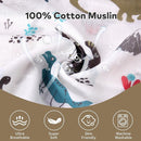 Rquite Muslin Car Seat Cover Baby, Carseat Covers Baby Boy Girl, Breathable Lightweight Infant Car Seat Cover, Baby Carrier Cover Car Seat Canopy Stroller Sun Shade for Summer & Hot Day, Universal Fit by TinyTreasures Baby Boutique