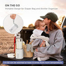 Portable Bottle Warmer, Travel Baby Bottle Warmer for Breastmilk On The Go, Leak-Proof, 2 Modes Fast Heating by TinyTreasures Baby Boutique