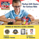 Butterfly EduFields 200+ Jumbo STEM Projects Kit for Kids Age 12-14 | Engineering & Science Experiments for 8-12 Year Olds | Electronics Circuits | Best Birthday Gift for Kids Age 12-14 by TinyTreasures Baby Boutique