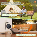 addlon 33(27+6) FT Solar String Lights Waterproof,Patio Light Solar Powered with Remote& USB Port 9+1 LED Shatterproof Bulbs 3 Lighting Modes Outdoor for Camping Backyard Garden by CozyNest Decor
