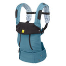 LÍLLÉbaby Complete All Seasons Ergonomic 6-in-1 Baby Carrier Newborn to Toddler - with Lumbar Support - for Children 7-45 Pounds - 360 Degree Baby Wearing - Inward & Outward Facing - Tiled Bluestone by TinyTreasures Baby Boutique