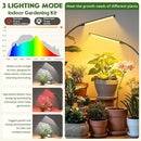 TOSKING 48" Tall Plant Stand with Grow Lights - 5-Tier Corner Plant Shelf with LED Full Spectrum Lights with Dimmer & Timer, Multi-Functional Corner Plant Stand for Home, Office, Balcony (Grow Light 5 Tier-Black) by GreenHaven Gardens
