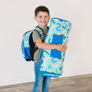 Wildkin 12-inch Kids Backpack – Padded, Adjustable, Ideal for Daycare & Travel (Confetti Blue) by TinyTreasures Baby Boutique