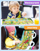 Benresive Reusable Sticker Books for Kids 2-4, Sticker Books for Toddlers 1-3 2-4, Toddler Travel Toys Activities Crafts Gifts - Farm, Animal and Season by TinyTreasures Baby Boutique