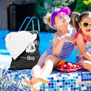 2 Pcs Large Travel Laundry Bags - Waterproof Wet Dry Bags for Gym Clothes, Swimming, Yoga by TinyTreasures Baby Boutique