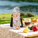 AUPET Water Bottle Bag Carrier,24oz/32oz Insulated Neoprene bottle Sling Holder Case Pouch Cover for 1000ML/750ML Bottles with Shoulder Strap for walking by TinyTreasures Baby Boutique
