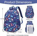 CLUCI Kids Backpack for Boys Bookbags Preschool Toddler Daycare School Bag Elementary Kindergarten Lightweight Waterproof Bluey Backpack Dinosaurs by TinyTreasures Baby Boutique