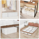 Bamboo Under Bed Storage with Wheels (2-Pack) – Rolling Underbed Shoe Organizer Box for Shoes, Blankets, Toys, Clothes Container Space-Saving Organizer Bins for Bedroom, Closet, Dorm, Nursery by CozyNest Decor