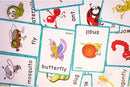 SANTSUN 14 Insects and Bugs Flashcards for Kindergarten Classroom Decoration Background Wall Stickers Teach Flash Card & Daycare Decorations Learning Cards by TinyTreasures Baby Boutique