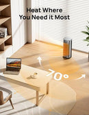 Dreo Space Heaters for Indoor Use, 1500W Fast Heating Portable Heaters with Remote, Large PTC Ceramic Electric for Bedroom, 12H Timer, 70° Oscillation, Overheat Protection, Safety Heat for Home Office by CozyNest Decor