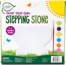 Creative Roots Mosaic Butterfly Stepping Stone Kit, Includes 7-Inch Ceramic Stepping Stone & 6 Vibrant Paints, Paint Your Own Stepping Stone, DIY Stepping Stone for Kids Ages 8+ White by TinyTreasures Baby Boutique