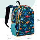 Wildkin 15-inch Kids Backpack – Durable, Padded, Adjustable for School & Travel - Jurassic Dinosaurs by TinyTreasures Baby Boutique