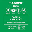 Badger Bug Repellent Tin, Organic Deet-Free Mosquito Repellent with Citronella, Family Friendly Pleasant Smelling Insect Repellent, Easy to Use Travel Size, .75 oz Tin, 2-Pack by TinyTreasures Baby Boutique